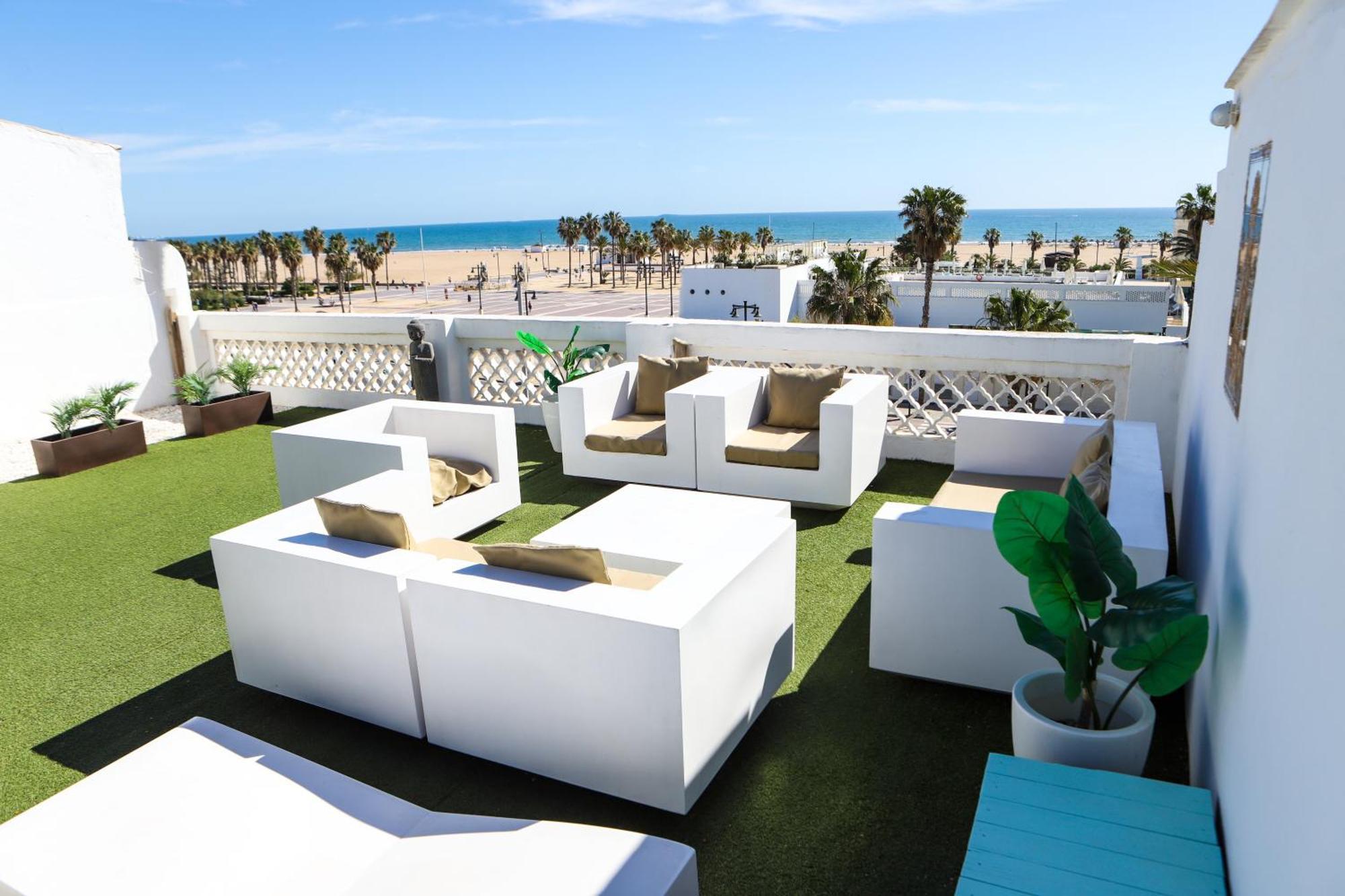 Valencia Luxury - Malvarrosa Beach Esterno foto