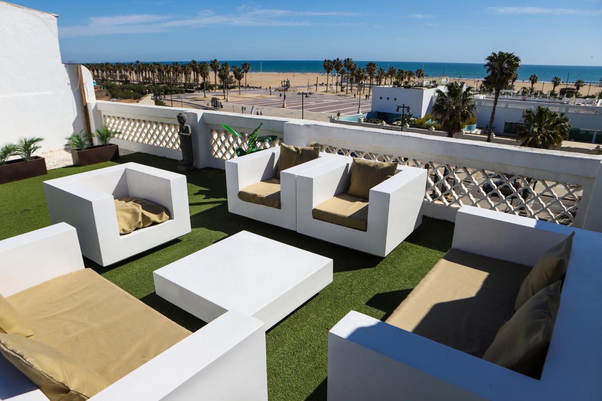 Valencia Luxury - Malvarrosa Beach Esterno foto