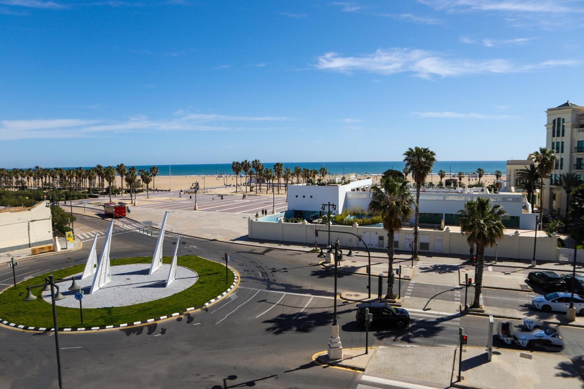 Valencia Luxury - Malvarrosa Beach Esterno foto